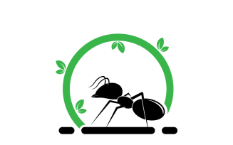 Ant Logo Graphic Template