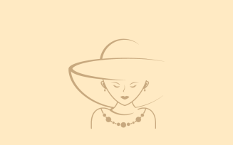 Beauty Woman Logo Template