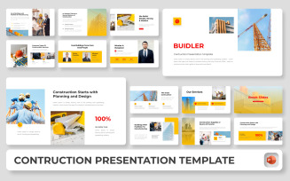 Buidler – Construction PowerPoint Presentation Template