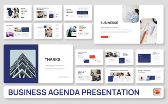 Business Agenda PowerPoint Presentation Template