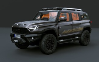 Dongfeng Mengshi M-Hero 2024 3d model