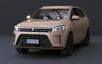 Huawei AITO M7 2024 3d model