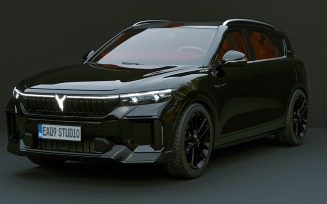 2024 DongFeng Voyah Free 3d model