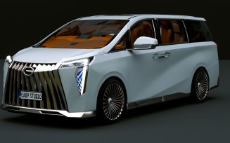 2024 GAC Trumpchi M8 3d model