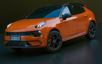 2024 Lynk Co 02 suv 3d model