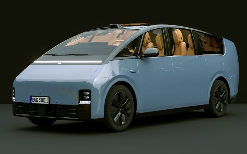 2025 Lixiang Mega 3d model Model