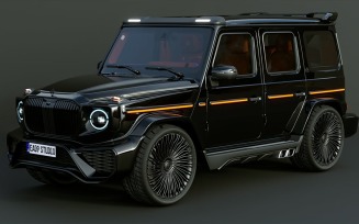 2025 Mercedes G900 Maybach 3d model