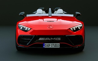 2025 Mercedes PureSpeed Concept 3d model