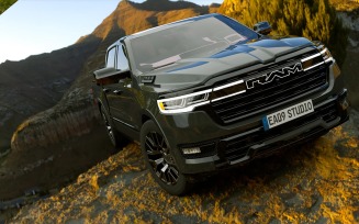 2025 Ram 1500 Ramcharger 3d model