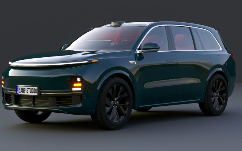 LiXiang L9 2024 suv 3d model Model