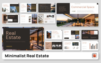 Minimalist Real Estate PowerPoint Presentation Template
