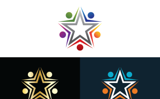 Minimalist Star Logo Template