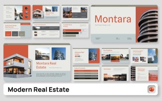 Montara – Modern Real Estate PowerPoint Presentation Template