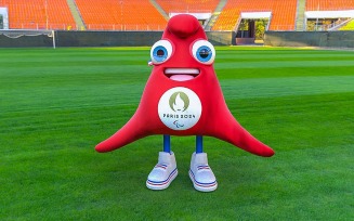 Paris 2024 Olympic Mascot Character 3d model