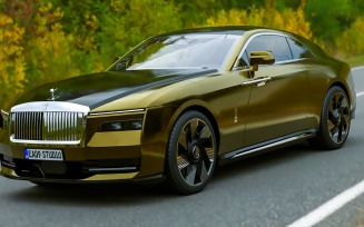 Rolls Royce Spectre 2024 3d model