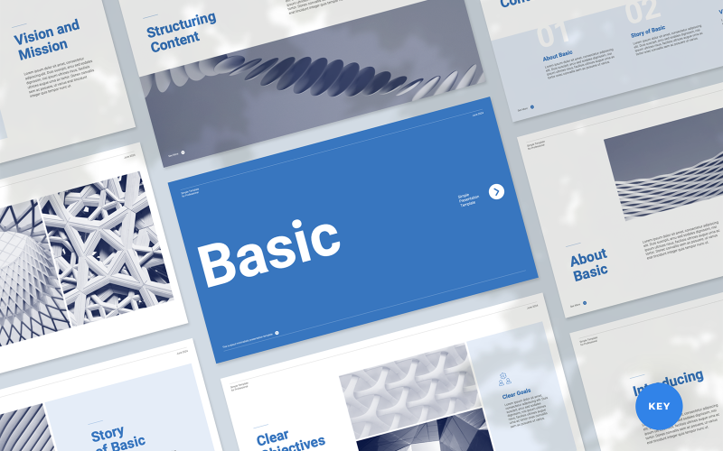 Simple Presentation Keynote Template