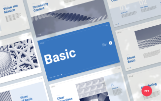 Simple Presentation PowerPoint Template