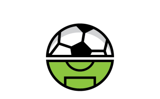 Soccer Ball Logo Graphic Template
