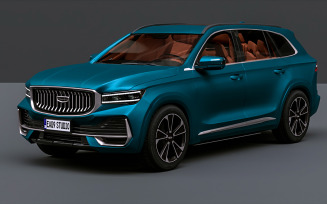 Geely Monjaro 2025 3d model