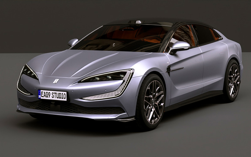 2025 BYD YangWang U7 3d model Model