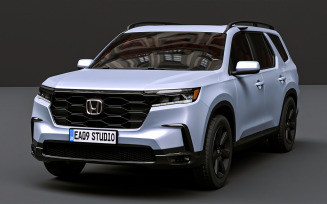 2025 Honda Pilot 3d model