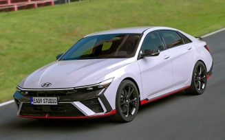 2025 Hyundai Elantra N Line 3d model