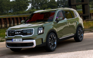2025 Kia Telluride S 3d model
