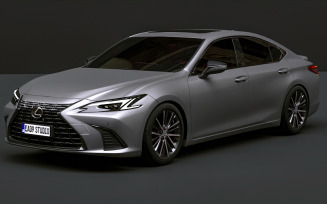 2025 Lexus ES concept 3d model