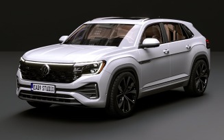 2025 Volkswagen Atlas Cross Sport 3d model