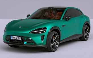 2025 Xiaomi YU7 Max 3d model