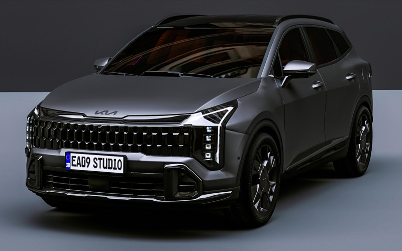 2026 Kia Sportage 3d model Model