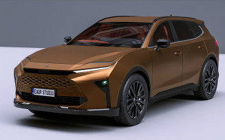 2026 Toyota Crown Estate 3d model