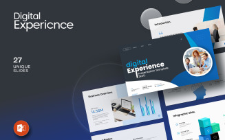 igital Experience Presentation Template.