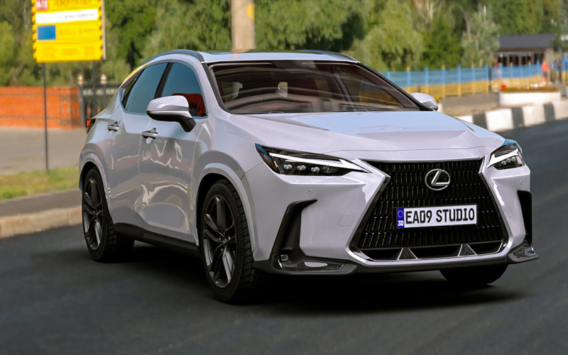 Lexus NX350h 2025 3d model Model