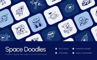 Modern Space Drawing Art Set