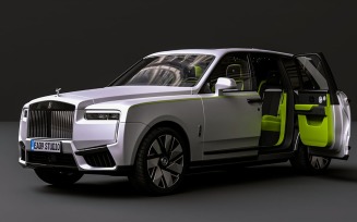 Rolls Royce Cullinan 2025 3d model