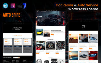 AutoSpire-Car Repair & Auto Service WordPress Elementor Theme