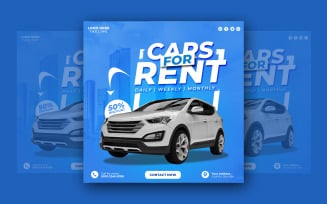 Car Rent Social Media Template
