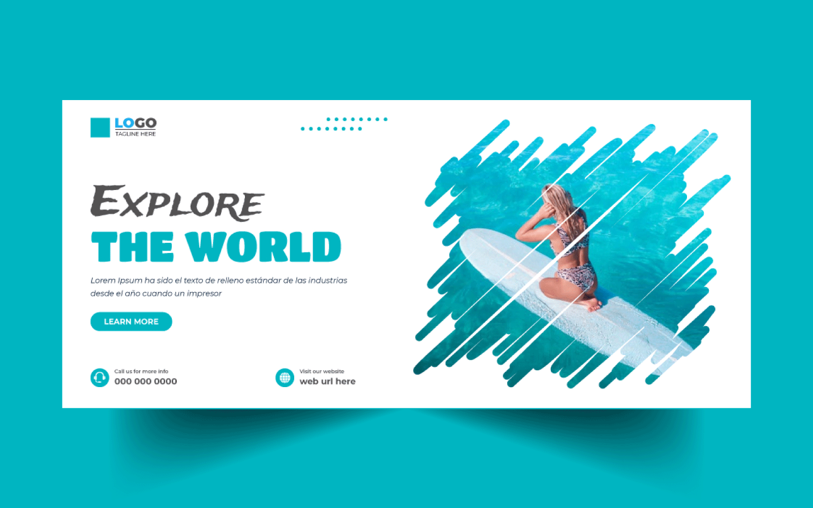 Tour and Travel Agency Facebook Cover Template Ver-1