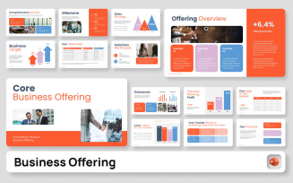 Core Business Offering PowerPoint Presentation Template