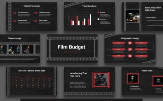 Film Budget Google Slides Presentation Template