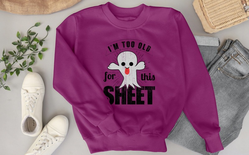 Halloween Digital Shirt Design PNG T-shirt