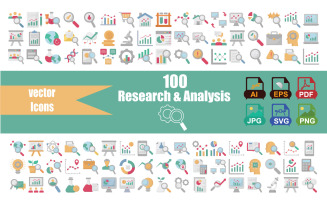 Research & Analysis Icon Pack | 6 Unique Styles