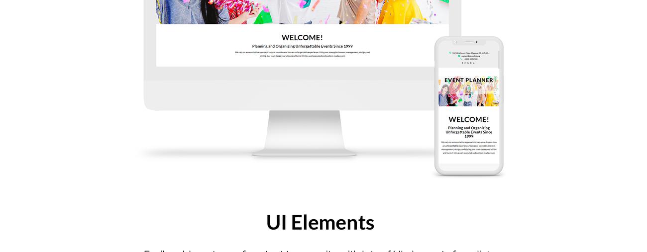 планировщик событий чистый шаблон joomla