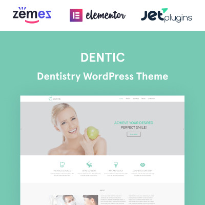 Dentic Wordpress Theme