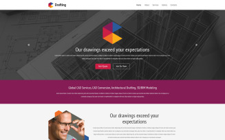 Drafting Room Website Template