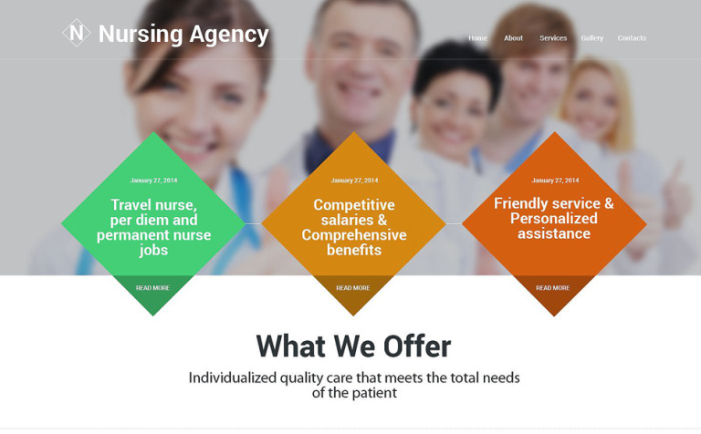 Medical Responsive Website Theme Big Screenshot Medical Responsive Website Template New Screenshots BIG
