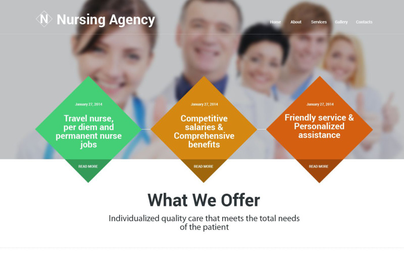 Medical Responsive Website Template