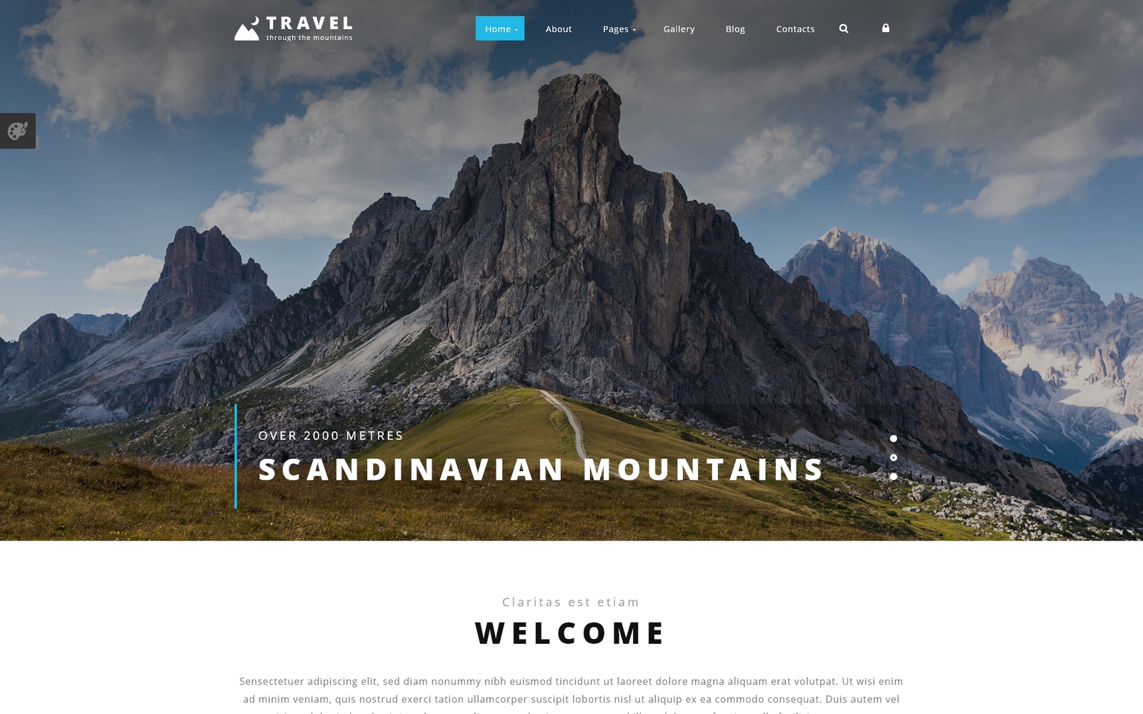 Reszponzív Travel Agency Joomla sablon 54559