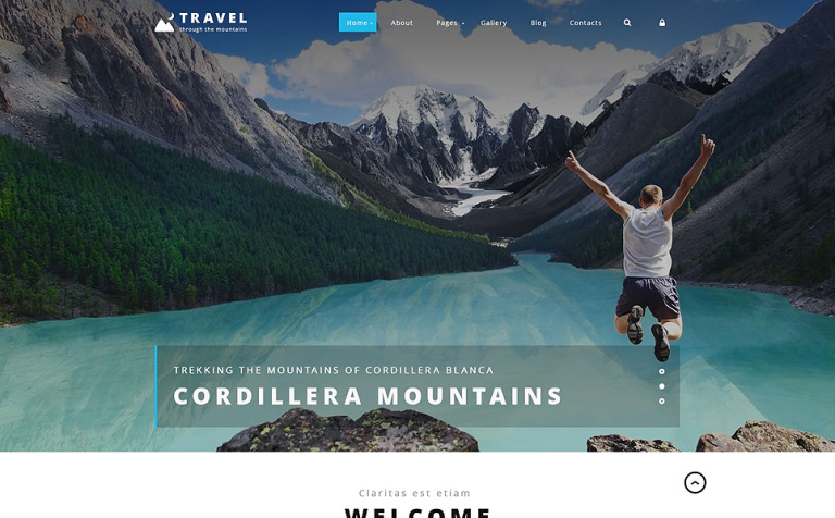 Travel Agency Bootstrap Joomla Template Big Screenshot Travel Agency Joomla Template New Screenshots BIG